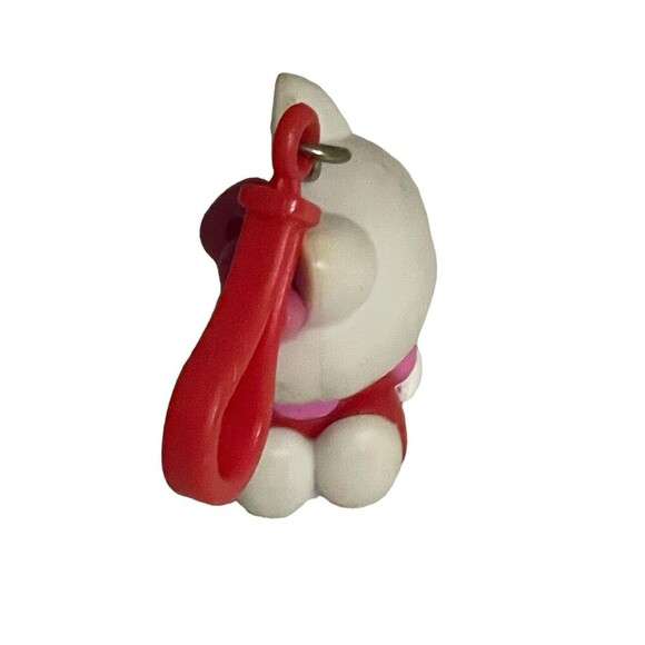 SANRIO 2008 HELLO KITTY PLASTIC CHARM PENDANT RED ULTRA RARE - Picture 9 of 11